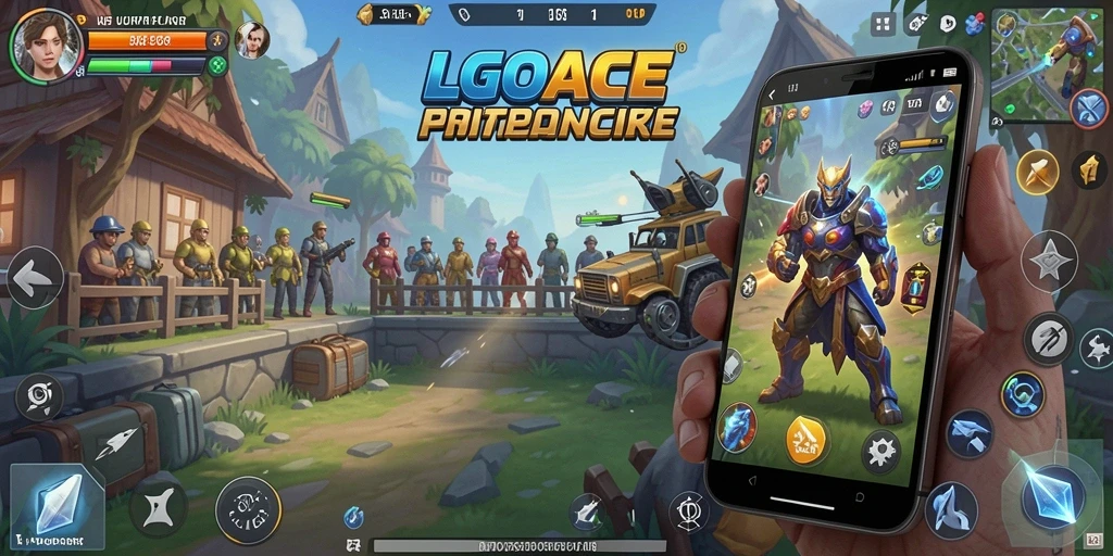 Tampilan antarmuka LGOACE yang sederhana dan informatif.