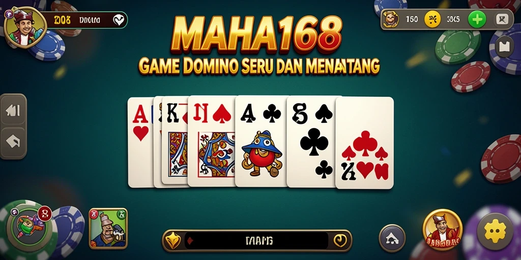 Tampilan gameplay seru dalam MAHA168 dengan visual menarik.