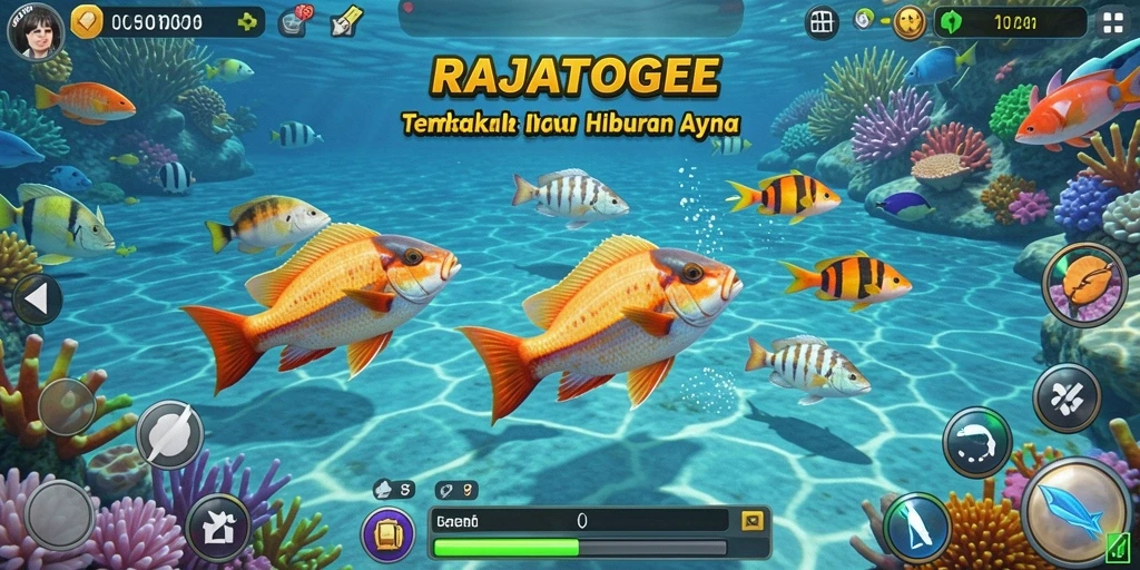 Tampilan gameplay RAJATOGEL dengan penuh warna dan efek visual menakjubkan.