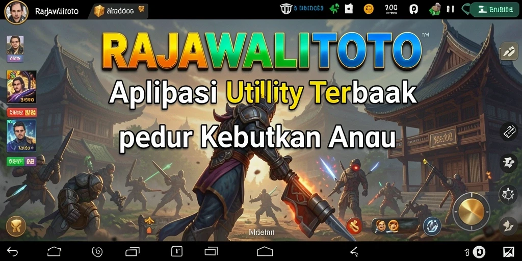 Tampilan antarmuka RAJAWALITOTO yang intuitif dan modern.