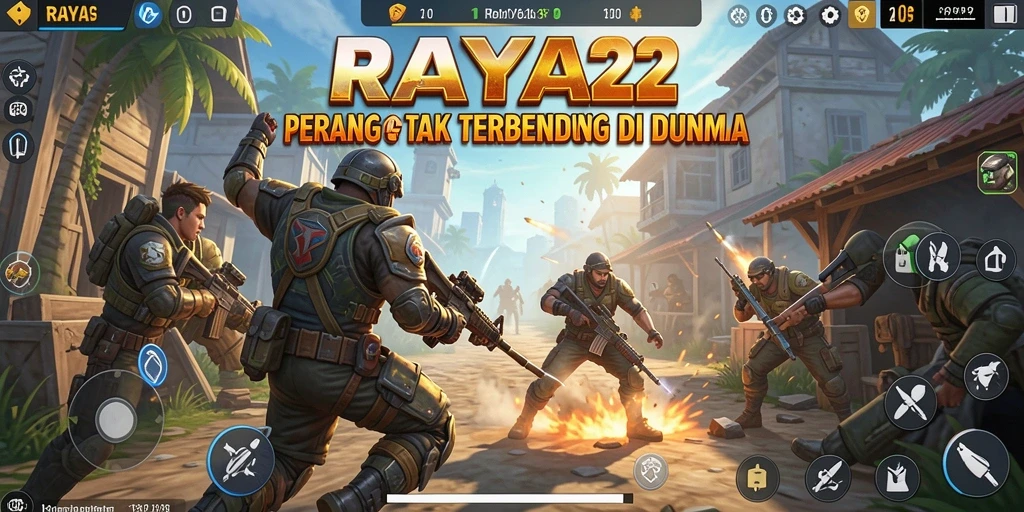 Gambaran mendebarkan dari aksi Battle Royale di RAYA22.