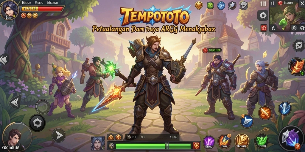 Gameplay menakjubkan dalam dunia fantasi TEMPOTOTO.